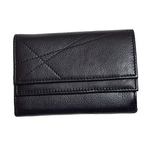 UK Springvale Brown Genuine Leather Fold Wallet w/ Multiple Pockets & Slots